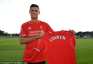 Southampton made a profit from selling Lovren  (Image from Getty)