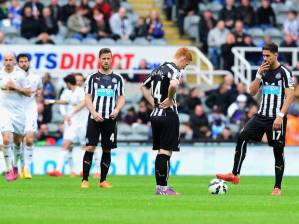 Newcastle slumped to yet another defeat (Image from Getty)