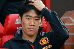 Shinji Kagawa spent alot of time on the United bench  (Image from Getty)