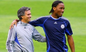 Mourinho and Drogba forged a strong friendship at Chelsea (Image from Stu Forster/Getty Images )