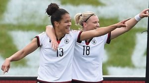 Celia Sasic (13) had a fantastic World Cup  (Image from PA)