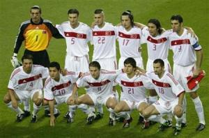 Turkey finished 3rd at the 2002 World Cup (Image from REUTERS/Jason Reed)