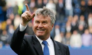 One for the fans - Guus Hiddink  (Image from PA)