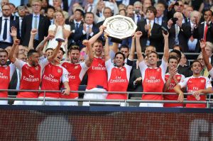 Advantage Wenger as Arsenal lift Community Shield (Image from PA)