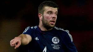 Defenders like Grant Hanley are good yet unconvincing for Scotland (Image from Getty)