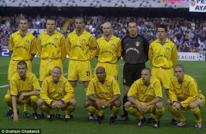Leeds star studded 2001 team  (Image from Getty)