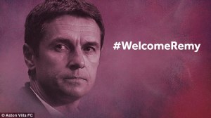 Not a great start as the club misspells Garde's first name in its official tweet (Image from AstonVillaFC)