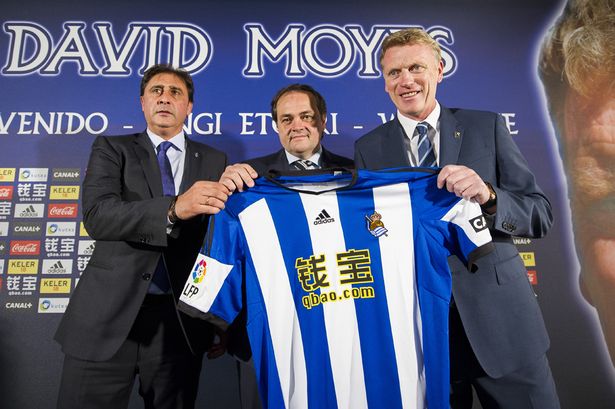 Moyes spell at Real Sociedad has ended only a year after it began (Image from Getty)