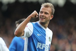 Getting the most out of Jordan Rhodes is crucial to Lambert's success (Image from PA)