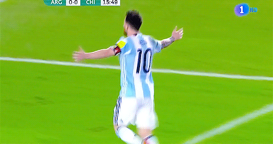 Without Messi, Argentina have struggled (Image from Tumblr)