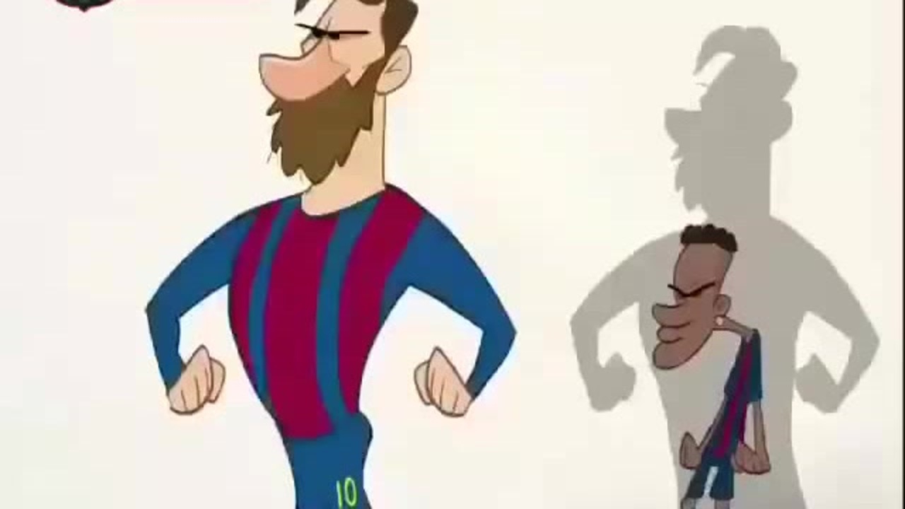 Living in Messi's shadow grew tiresome for Neymar (Image from Twitter)